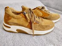 Rollingsoft/Gabor Sneaker Schuhe Wild-Leder Braun-Natur Gr.5(38) Niedersachsen - Hildesheim Vorschau