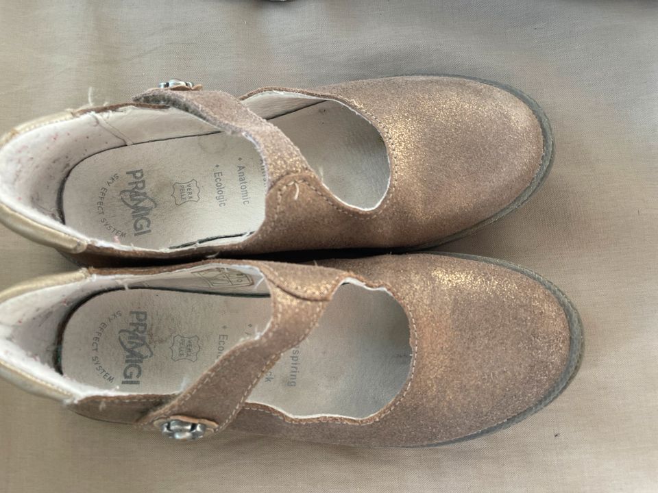 Primigi Klett Ballerinas Beige Glitzer Gr.33 in Hannover