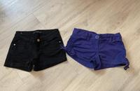 2x Tally Weijl Shorts Hotpants Gr.xxs / 32 schwarz lila Hessen - Wettenberg Vorschau
