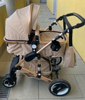 Kinderwagen/Buggy mit Babyschale 3in1  beige Nordvorpommern - Landkreis - Prohn Vorschau