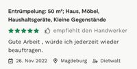 Suche Aufträge Entrümpelung Haushaltsauflösung Reinigung Sachsen-Anhalt - Güsten Vorschau