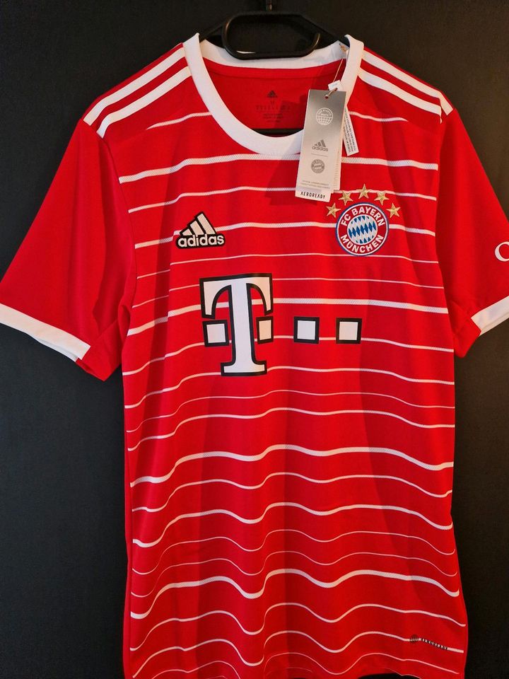 Bayern München Trikot M NEU! Original Adidas ⚽️ Fußball in Bad Rappenau