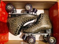 Rollschuhe Rollerskates Rookie gr 38 gold lila leoparden Wandsbek - Hamburg Bramfeld Vorschau