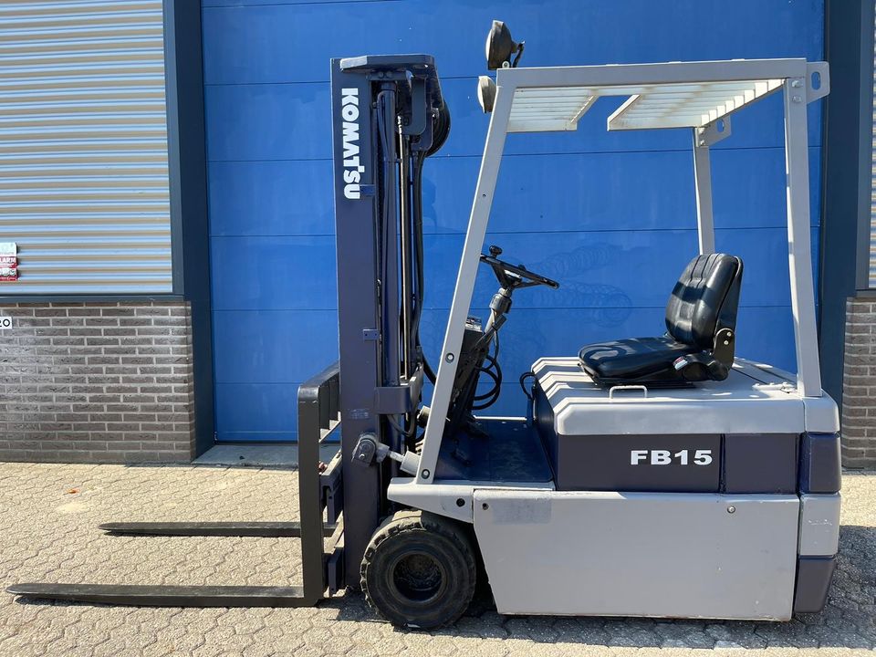 Komatsu FB15 1,5 to elektro stapler gabelstapler in Vreden