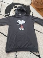 Mango-Kapuzen Sweatshirt Kleid dunkelgrau Snoopy-140 München - Maxvorstadt Vorschau