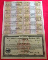 Schatzanweisung 1 Mio Mark Deut.Reich 1923 + 8 Coupons Berlin - Wilmersdorf Vorschau