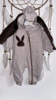 Hasen Overall mit Ohren Neu Unisex Baby Gr 56/62 Baby Sweets Hessen - Nieste Vorschau