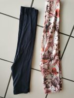 2 gefütterte Leggings 110 116 blau Katze Hessen - Wiesbaden Vorschau