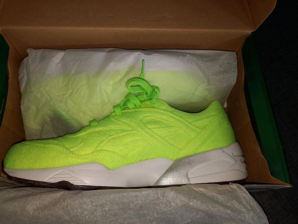 Puma Trinomic neon" Blaze " Schuhe gr. 44 retro fluro green in Berlin