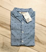 H&M Hemd Kurzarmhemd blau Jungen 134 neu ovp Hessen - Lohfelden Vorschau