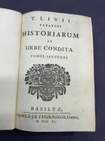 ANTIKES BUCH VON 1740 T. LIVII PATAVINI HISTORIARUM AB URBE CONDITA - Versand kostenlos - Wir sind für Sie da lokal in 86830 Schwabmünchen oder online ARTHOME24 Bayern - Schwabmünchen Vorschau