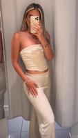 H&M Leinen Zweiteiler Beige Berlin - Reinickendorf Vorschau