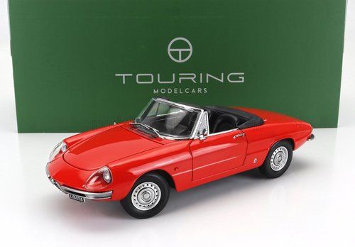 ALFA ROMEO 1600 DUETTO SPIDER 1966 RED Modellauto 1:18 in Driedorf