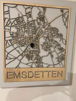 Stadtplan aus Holz Nordrhein-Westfalen - Emsdetten Vorschau