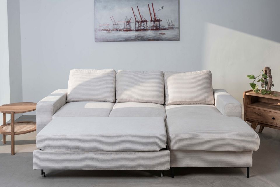 Schlafsofa „Luisa“ 240cm | Ecksofa Cord in Hamburg