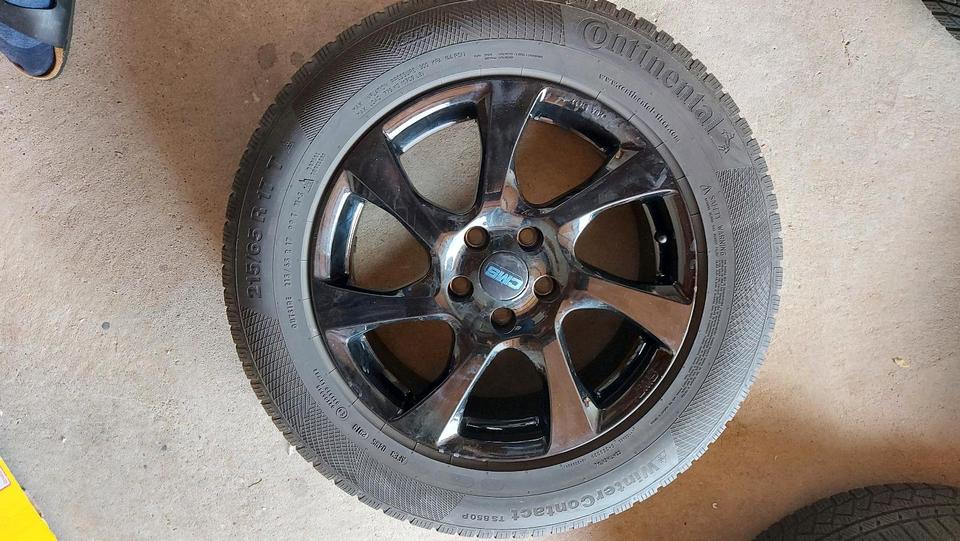 Alufelgen CMS C24 17" mit Winterreifen für Audi VW Skoda Seat in Schongau