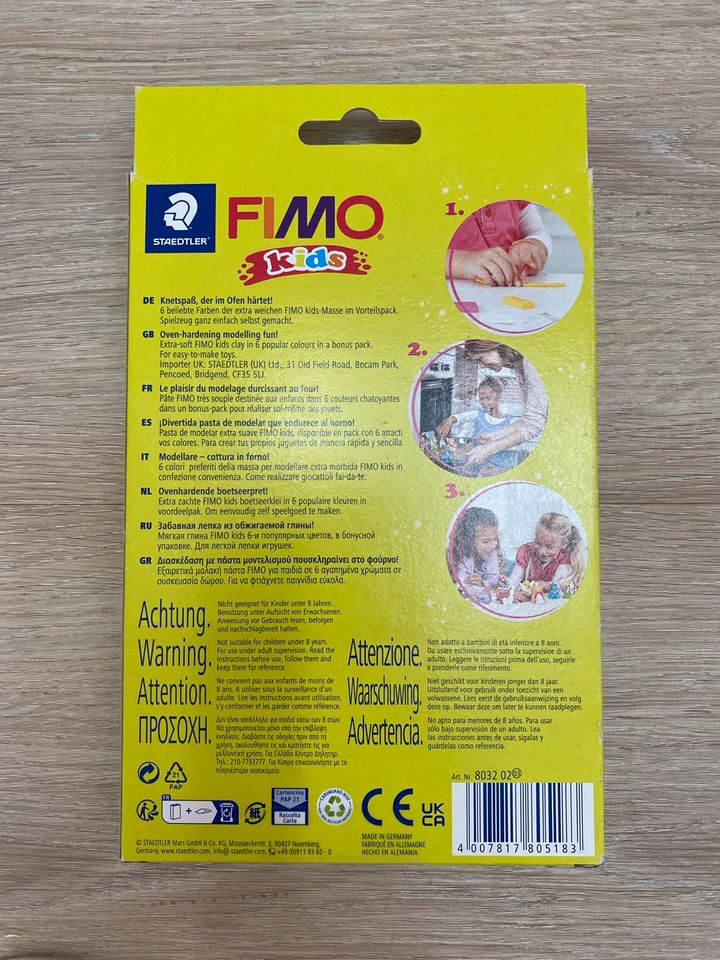 ❤️ Neu: Modelliermasse Fimo kids von Staedler ❤️ in Himmelpforten