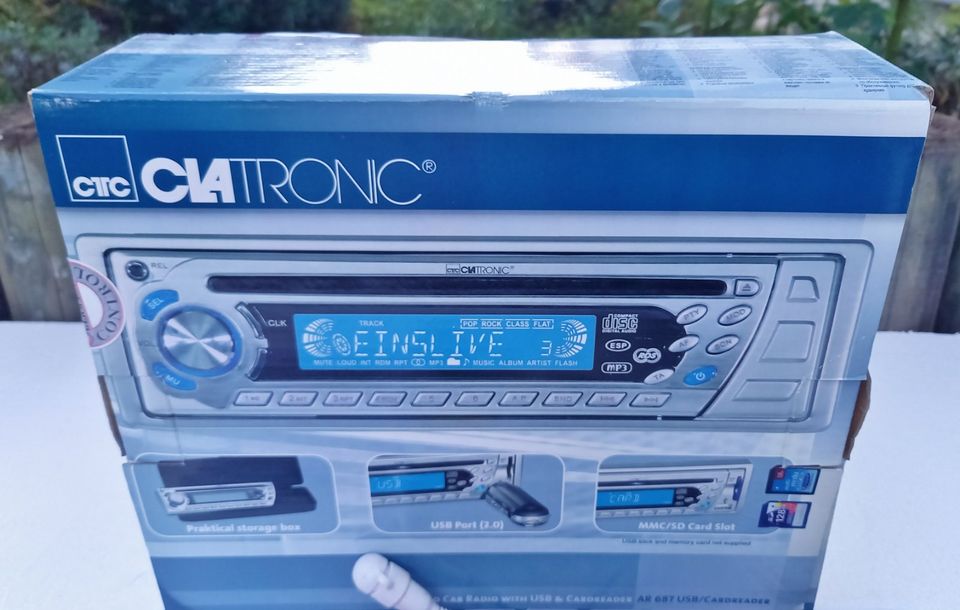 Autoradio original verpackt CLA TRONIC / USB, MM/SD in Tiefenbronn