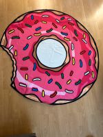 Handtuch Donut rund pink Badetuch Strandtuch Durchmesser ca 150cm Hessen - Dreieich Vorschau