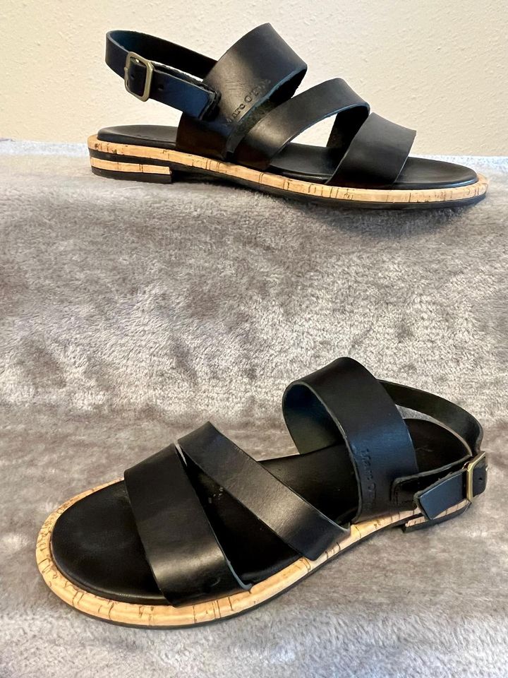 MARC O POLO SANDALEN 38 schwarz schuhe Sommer mop y2k retro mode in Aichtal