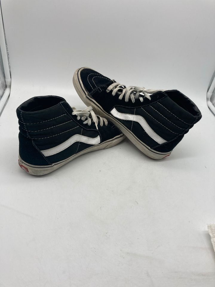 Klassische Hohe Vans 43 schwarz hi tops skaterschuhe in Oberhausen