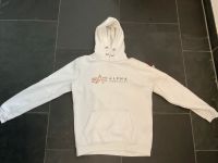 Alpha Industries Kapuzenpulli Weiß Hessen - Rosbach (v d Höhe) Vorschau