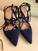 Zara Sandalen Sandalette High Heels Gr. 39 blau Wandsbek - Hamburg Farmsen-Berne Vorschau