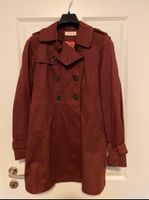 Stylischer Trenchcoat Übergangsjacke dunkelrot bordeaux Gr.38 Nordrhein-Westfalen - Bottrop Vorschau