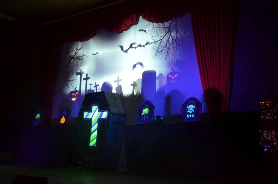 Halloween Deco Party Stroboskop Nebel Scheinwerfer Mieten in Duderstadt