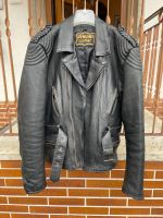 Gensler Motorradjacke Echtleder, Gr.54, schwarz, 90er Jahre Hessen - Glauburg Vorschau