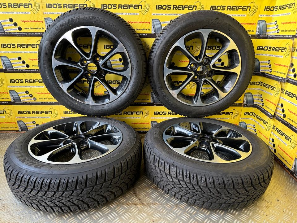 Smart ForFour 453 Winterreifen Alufelgen 165/65 185/60R15 Dunlop in Braunschweig