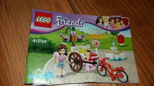 Lego Friends Eisverkauf mit Fahrrad 41030 in Treuenbrietzen