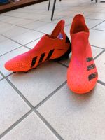 Orange- schwarze Adidas Predator Kickschuhe Baden-Württemberg - Mietingen Vorschau