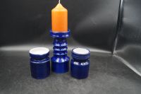 Jasba Kerzenständer blau Vase Vintage 70er Pop Art Nordrhein-Westfalen - Solingen Vorschau