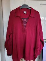 Dünner Pullover, reine Schurwolle, Größe 46, magenta Hessen - Neuhof Vorschau