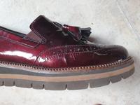 Gabor Slipper Mokassins Loafer Schuh weinrot Lack Gr 4,5, 38 Bayern - Rosenheim Vorschau