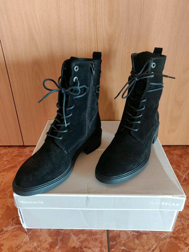 Damen Stiefel Stiefeletten Tamaris gr.38 NEU Winterstiefel in Kreßberg