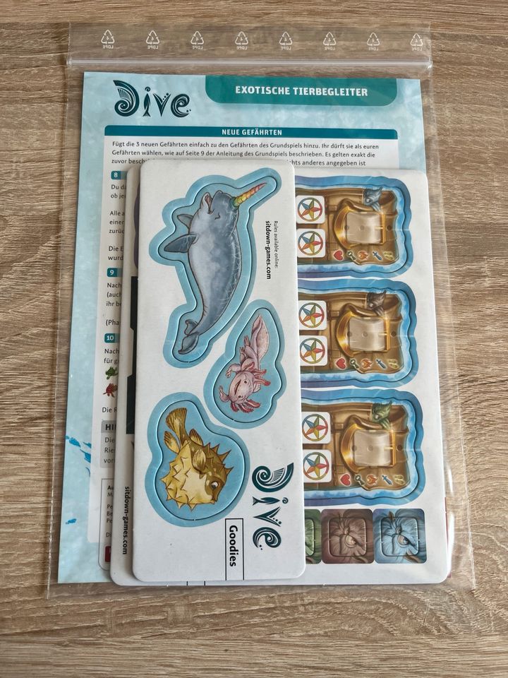 Dive - Exotische Tierbegleiter Promo Erweiterung - Brettspiel in Husum