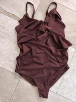 Umstandsbademode Badeanzug braun dunkelrot H&M Größe 38 Stuttgart - Weilimdorf Vorschau