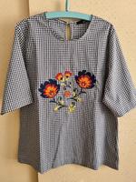 Bluse von Mavi kariert Gingham Ethno Blumen Stickerei Größe XS Leipzig - Leipzig, Zentrum Vorschau