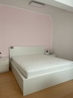Ikea Malm Bett 180 cm, Schubkästen, Nachtschränke, Matratze Köln - Porz Vorschau