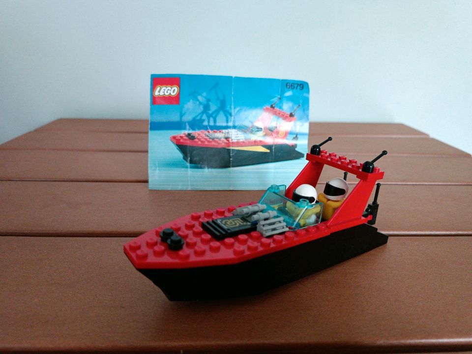 Lego 6679 DARK Shark Motorboot in Bad Bramstedt