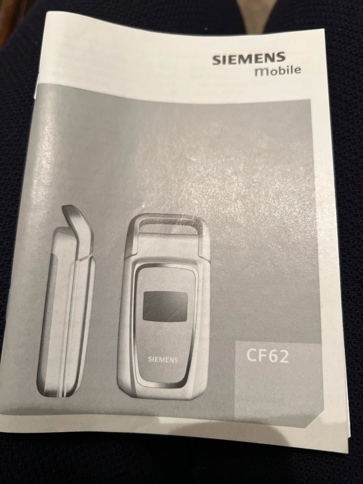 Siemens CF 62 Mobile Handy simlock frei mit Zubehör in Wangen im Allgäu