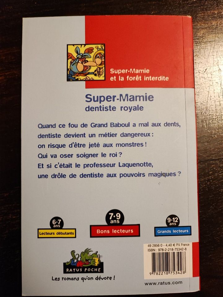 Kinderbuch auf französich "Super mamie dentiste royale" in Frankfurt am Main