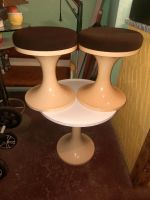 Space Age Retro Tisch mit 2 Hocker Bayern - Aschaffenburg Vorschau