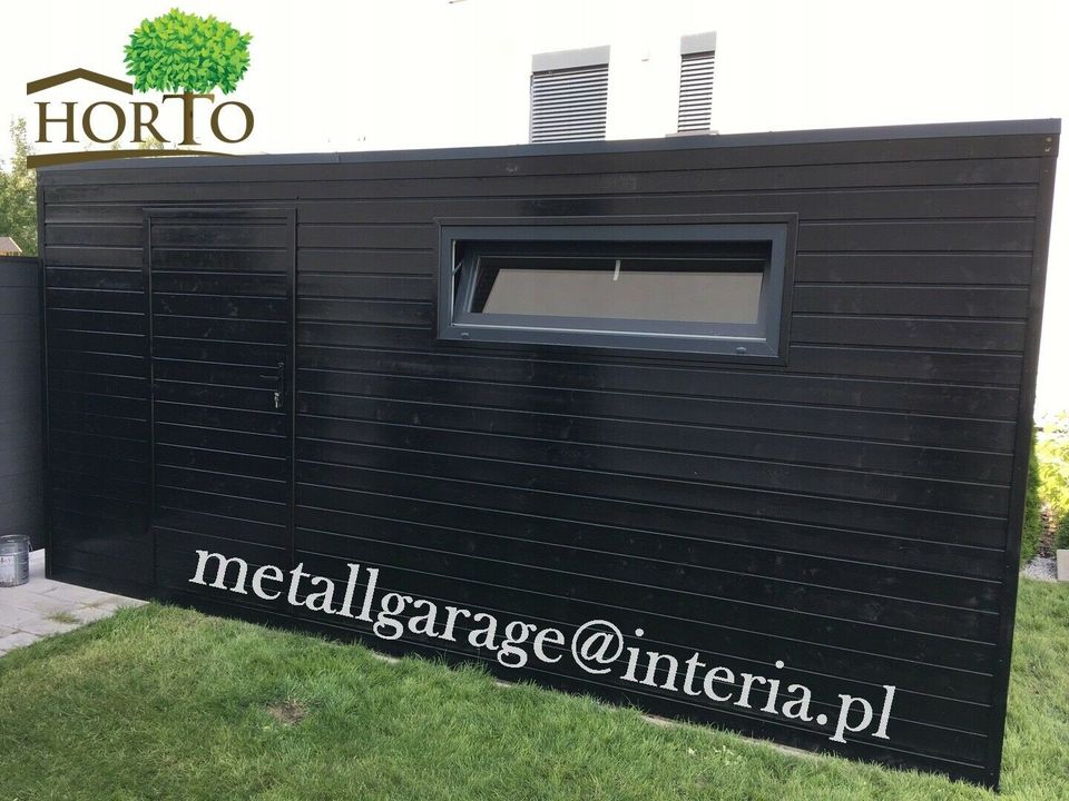 4 x 3 Blechgarage Metallgarage LAGERRAUM GERÄTESCHUPPEN in Marl