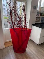 RIESEN GROSSE VASE ROT - UNIKAT München - Au-Haidhausen Vorschau