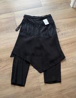 NEU Zara Pareo Hose mit Fransen schwarz L 40 ROCK ÜBER HOSE Rheinland-Pfalz - Ahrbrück Vorschau