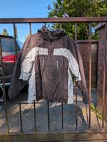 C&A Windjacke Übergangsjacke braun/weiß Gr. 40/42 + Fleecejacke Berlin - Tempelhof Vorschau