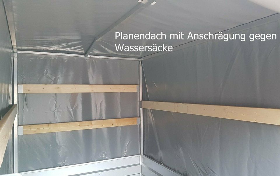 Pkw-Anhänger Pongratz LPA 250/13 gebremst neu mit Planenaufbau in Schwenningen